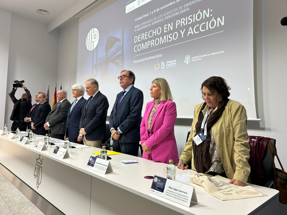 Inmaculada Jiménez en jornadas orientación jurídica pentenciaria 2