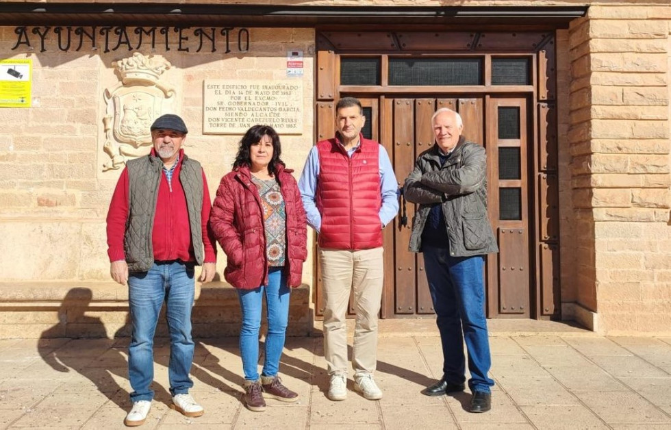 Manuel M. López Alcorocho visita Torre de Juan Abad