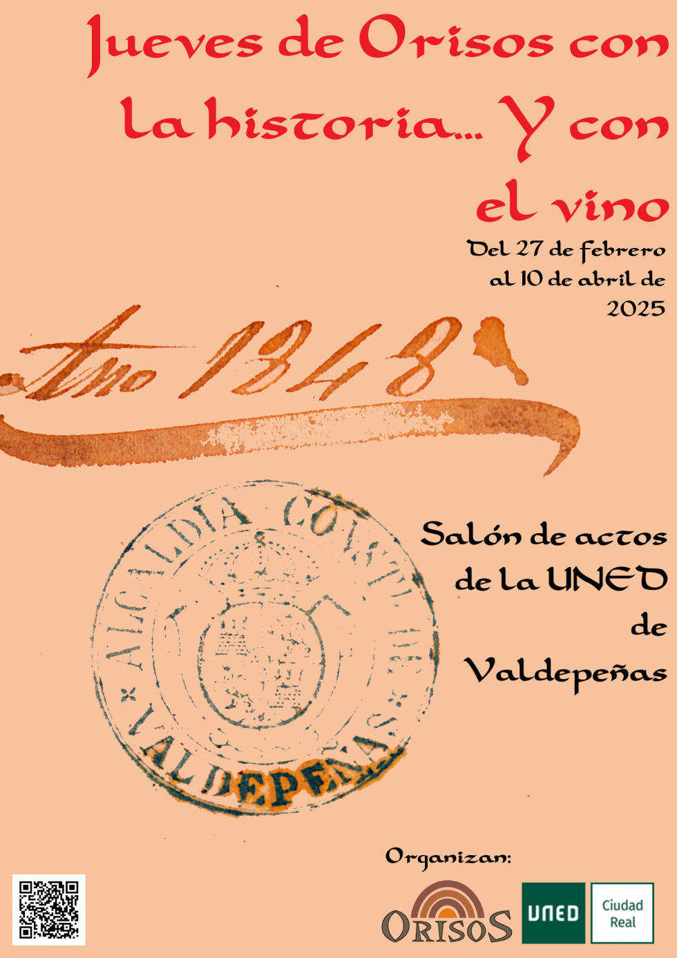 Cartel Ciclo conferencias