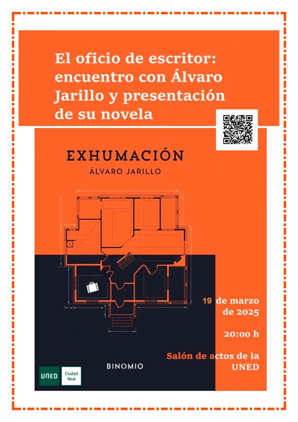 Cartel. El oficio de escritor