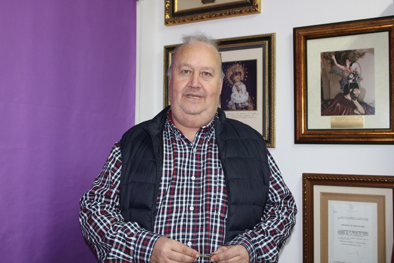 220325 VA ANTONIO LEON HERMANO MAYOR HERMANDAD JESUS ORANDO EN EL HUERTO
