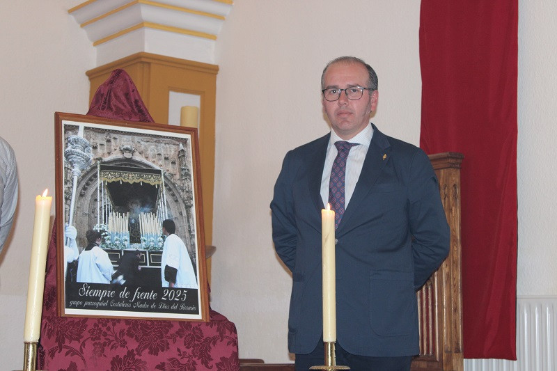 300325 VA FRANCISCO JOSE PEÑALVER PRESIDENTE AGRUPACION HERMANDADES SEMANA SANTA