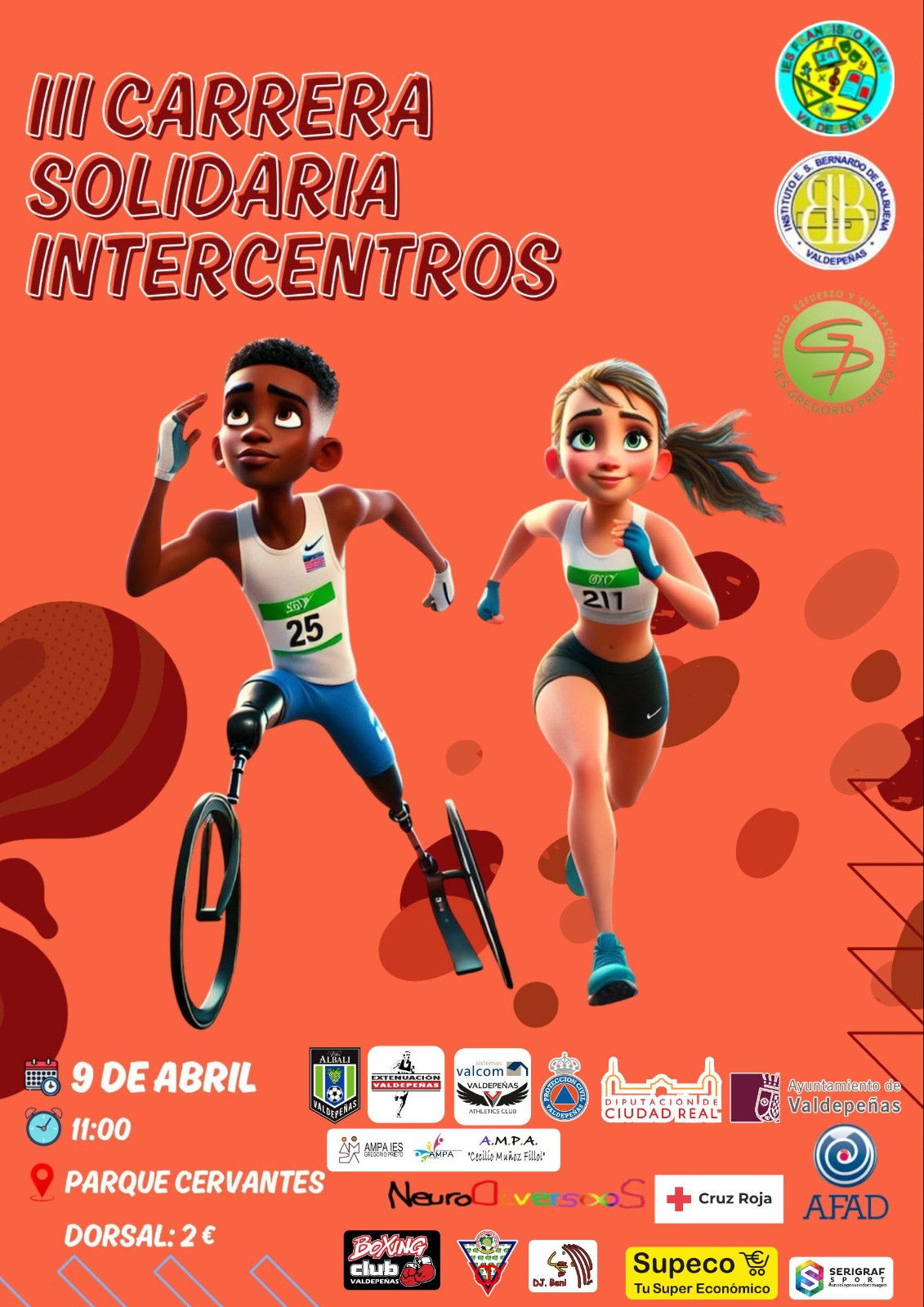 CARTEL DEFINITIVO III CARRERA SOLIDARIA