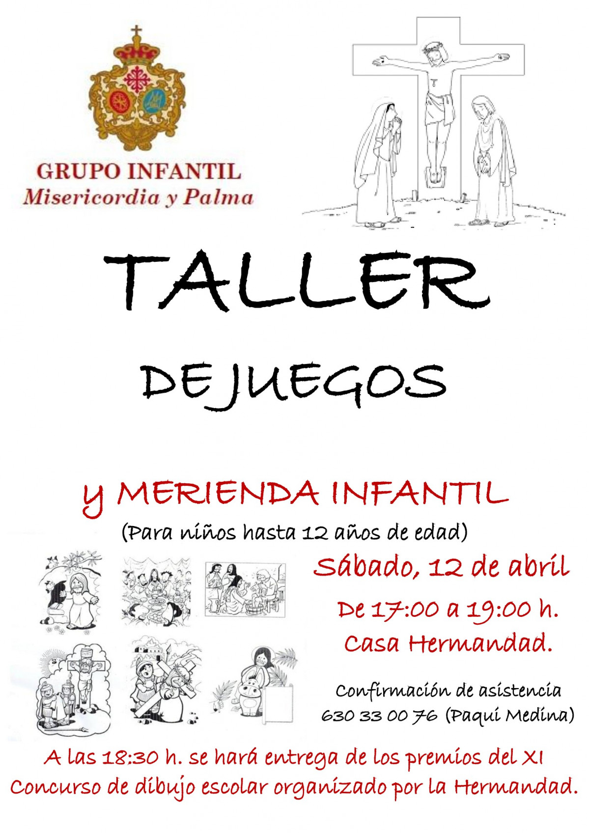 Taller juegos Semana Santa Grupo Infantil 2025