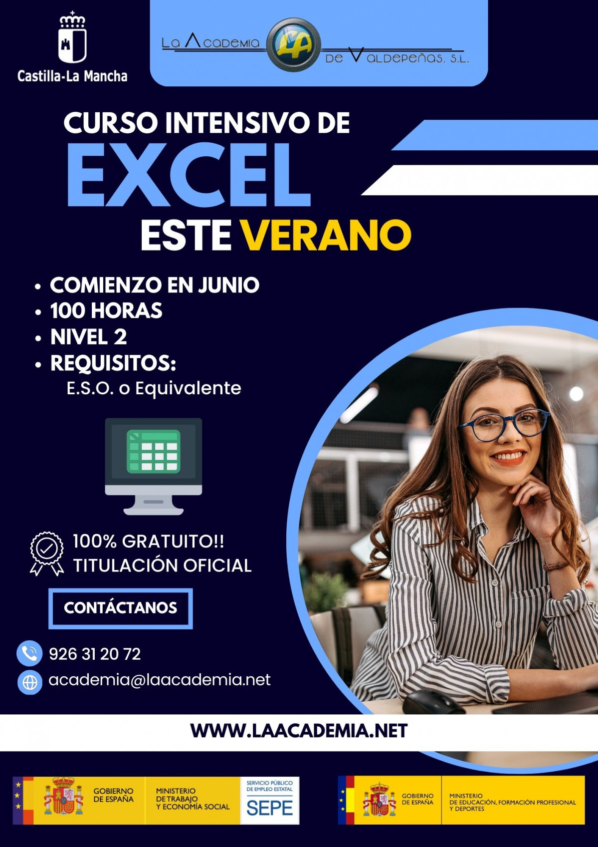 Flyer Excel Avanzado (Intensivo)
