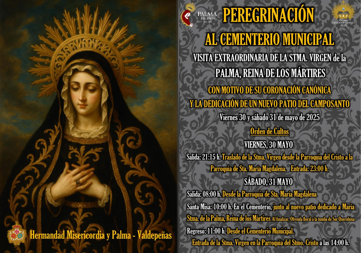 Cartel Peregrinaciu00f3n Palma Cementerio (1)
