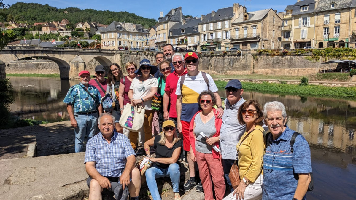 Participantes en el viaje a Cou00f1ac de 2023
