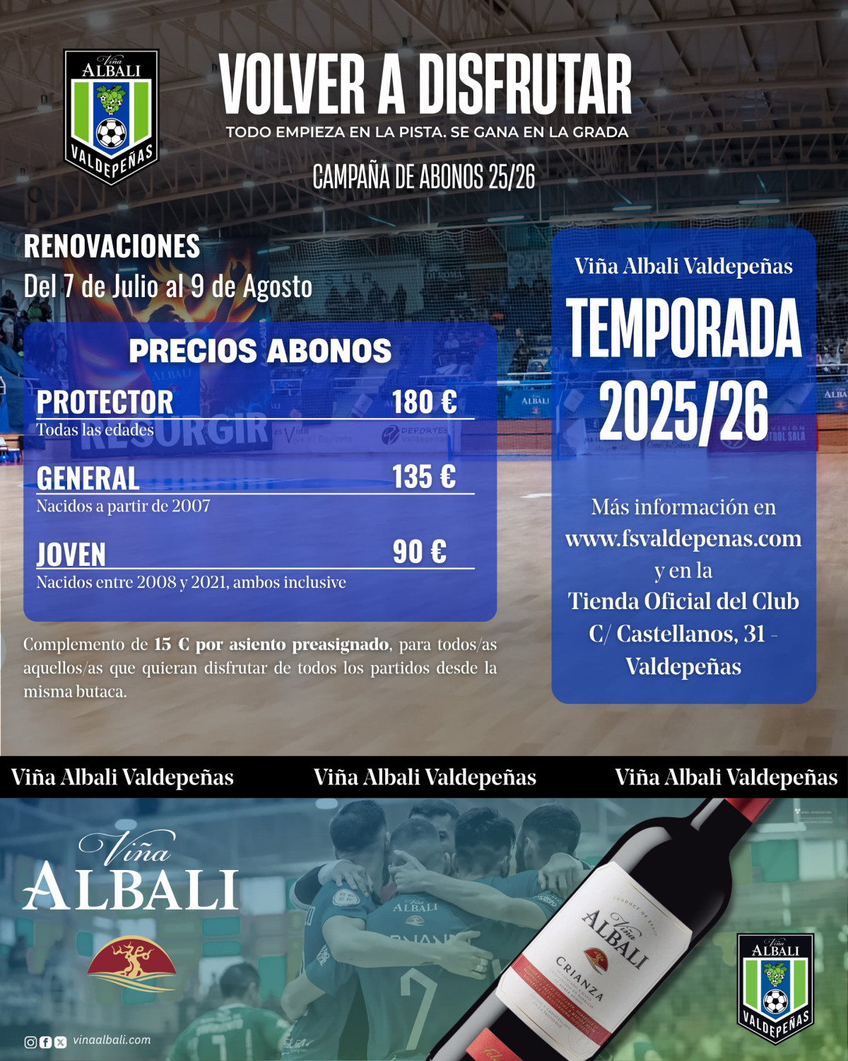 Precios y faldu00f3n