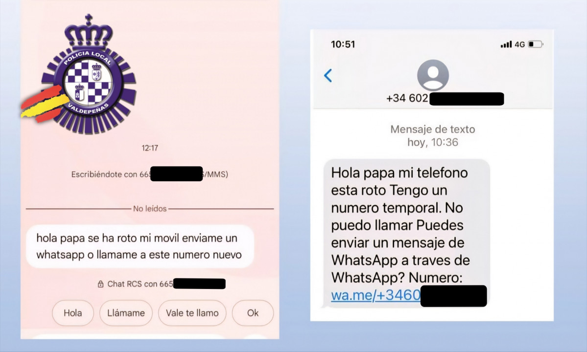 TELu00c9FONO ROTO POLICu00cdA LOCAL VALDEPEu00d1AS