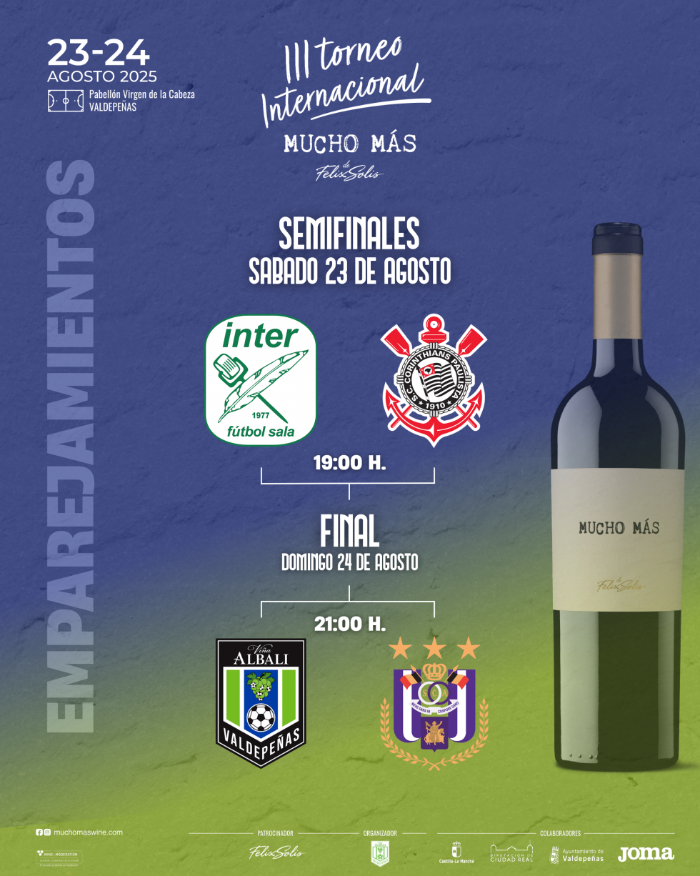 Emparejamientos III Torneo Internacional Mucho Más