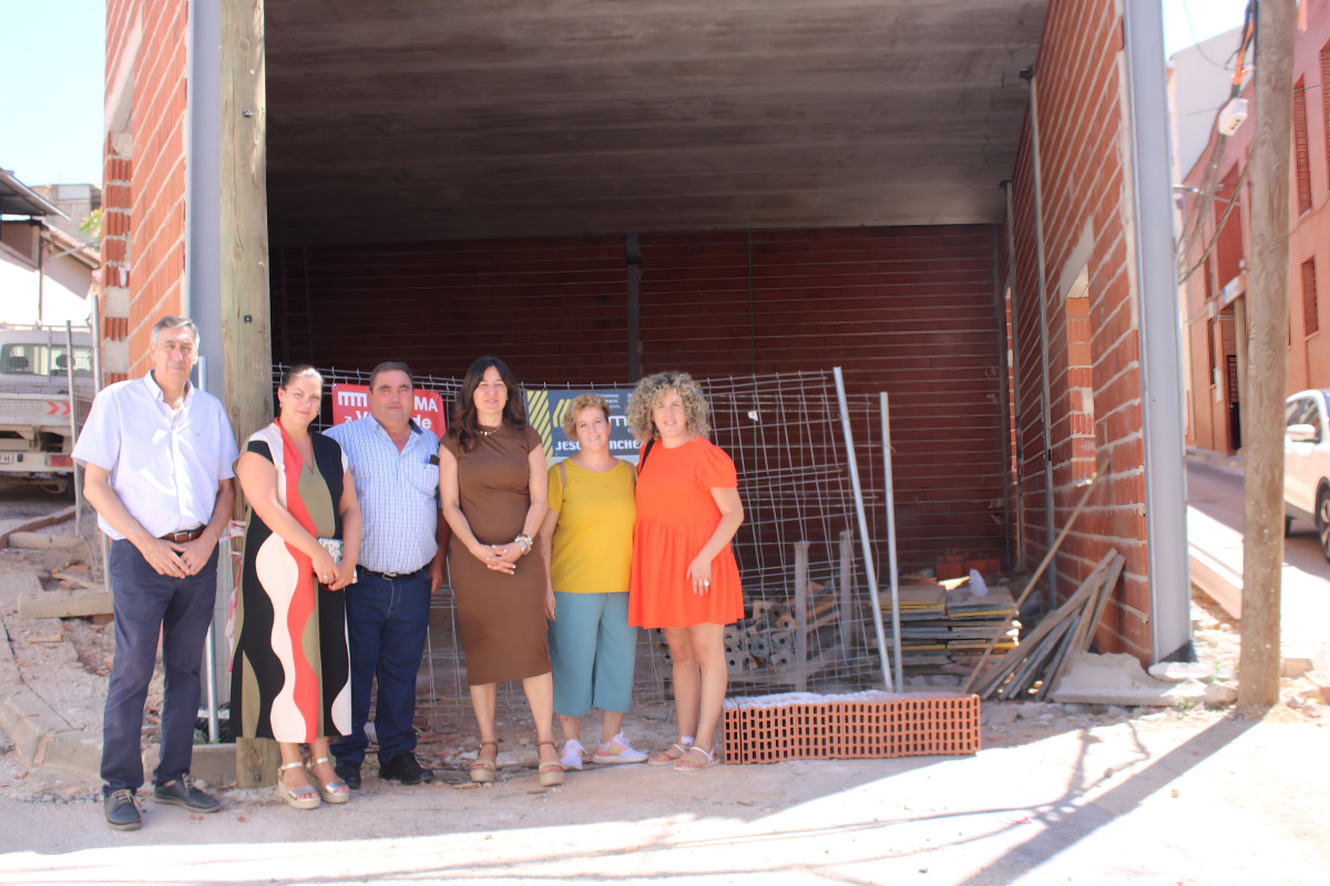 Blanca Fernu00e1ndez en obra Centro Cultural de Carrizosa 2
